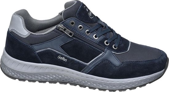 Gallus Heren Sneakers Blauw Maat 40 | bol.com