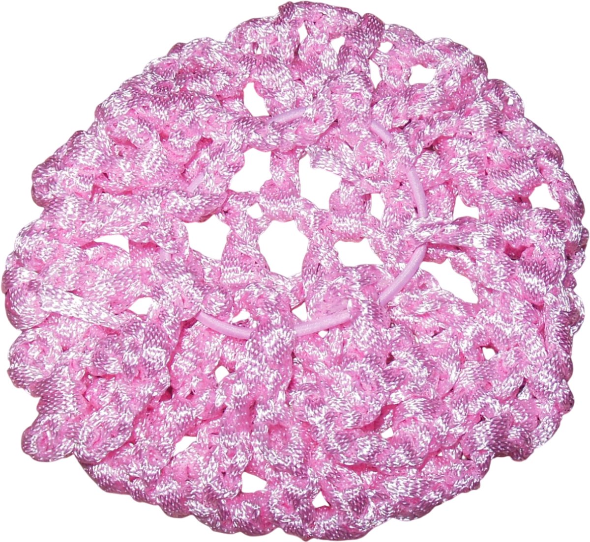 Haarnetje/Knotnetje lichtroze grof
