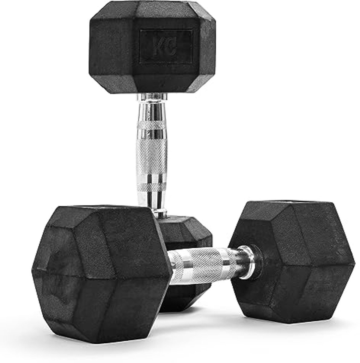 Hexagon Halters Set van 2 - Antislip Dumbbells 5-30 kg met Ergonomische Handgrepen