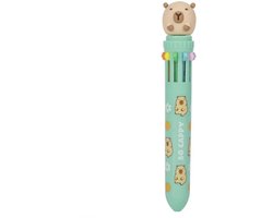 iTotal Pen 10 Color Pens Multicolor So Cappy CAPYBARA 26gr