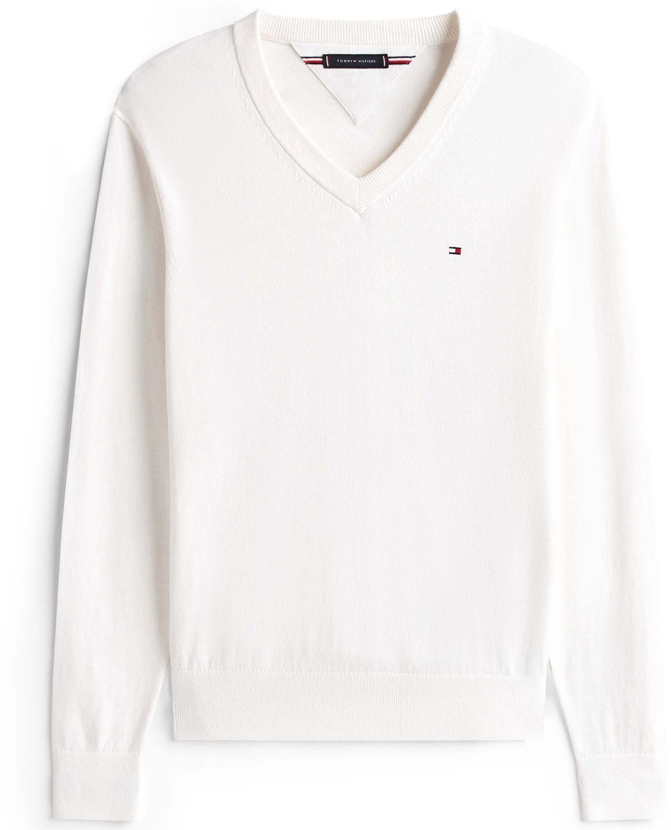Tommy Hilfiger Trui Pima Org Ctn Cashmer - Fashion Wear - Volwassen