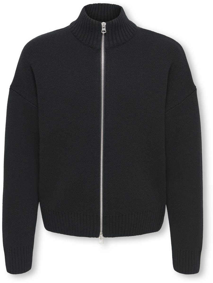 ONLY&SONS - OSJBLAKE DS HIGH NECK CARDIGAN KNIT - Jongens - Cardigans