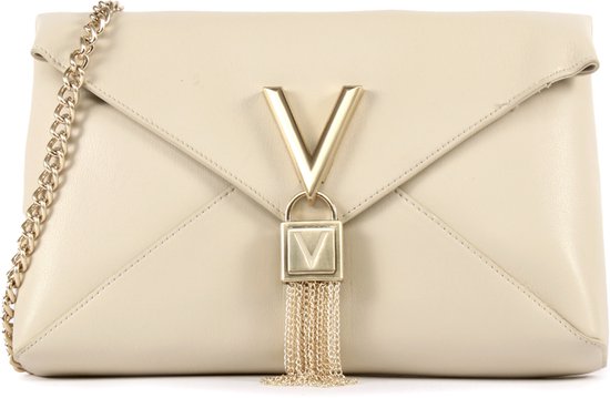 VALENTINO sac de soirée sac à épaule bandoulière Stella Pochette Ecru écru