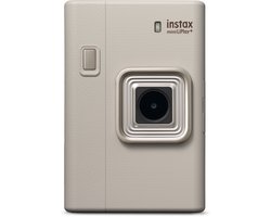 FUJIFILM instax mini Liplay+™ - Instant Camera - Sand Beige