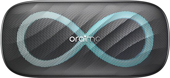 oraimo SpaceBox Pro – Draadloze Bluetooth-speaker 80W met HavyBass™, LED-lichten, karaoke en 27 uur speeltijd