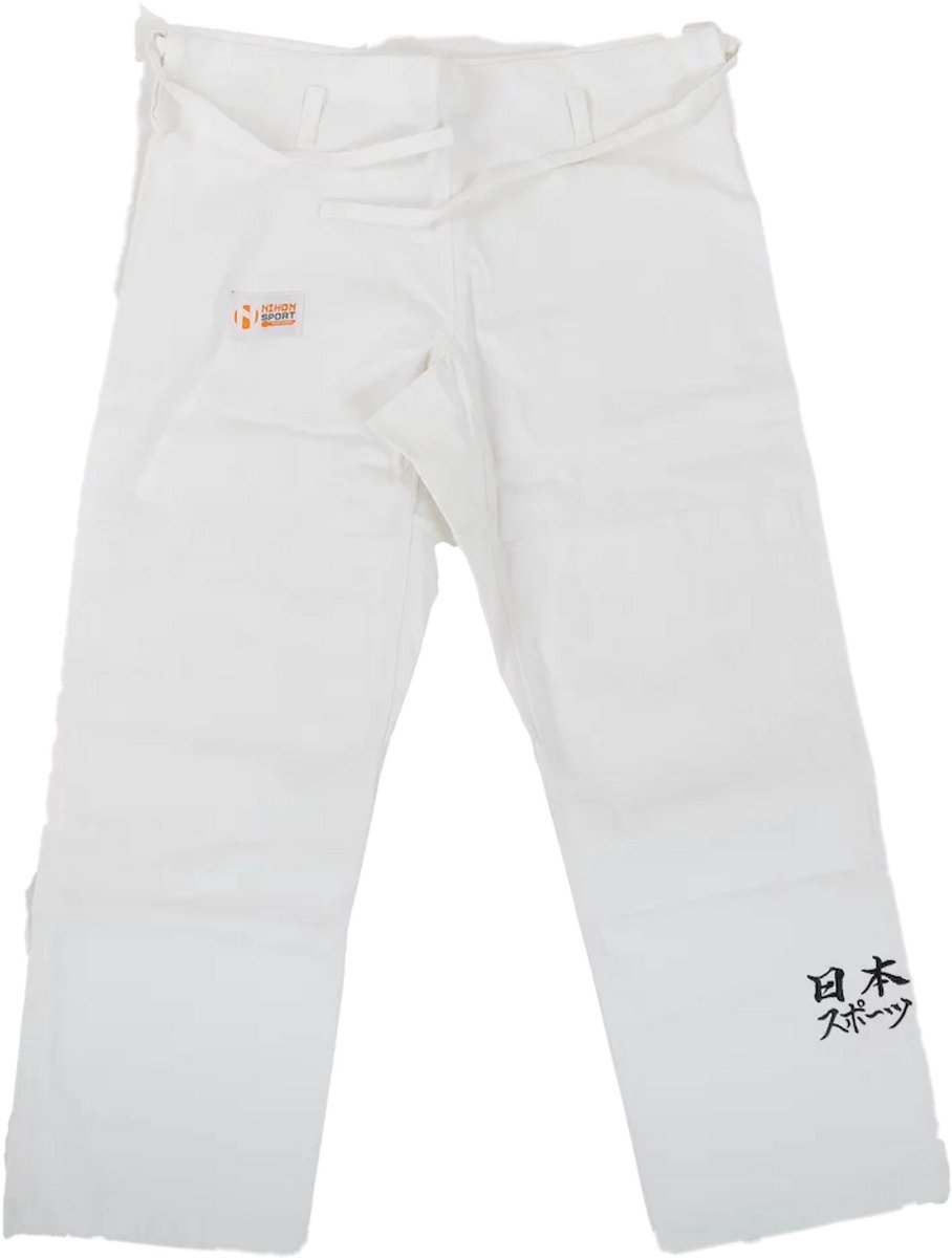 Judobroek zware kwaliteit Nihon | Wit (Maat: 195)