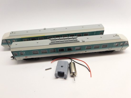 Kit de conversion micromoteur NM072 Minitrix BR 610, Pendolino
