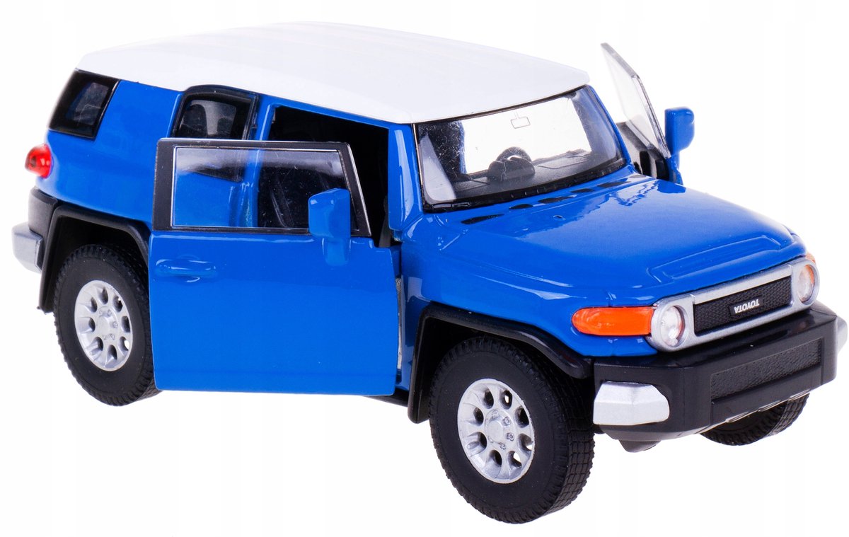 Wally Toyota FJ Cruiser Medaille Metaal 1:34 Blauw