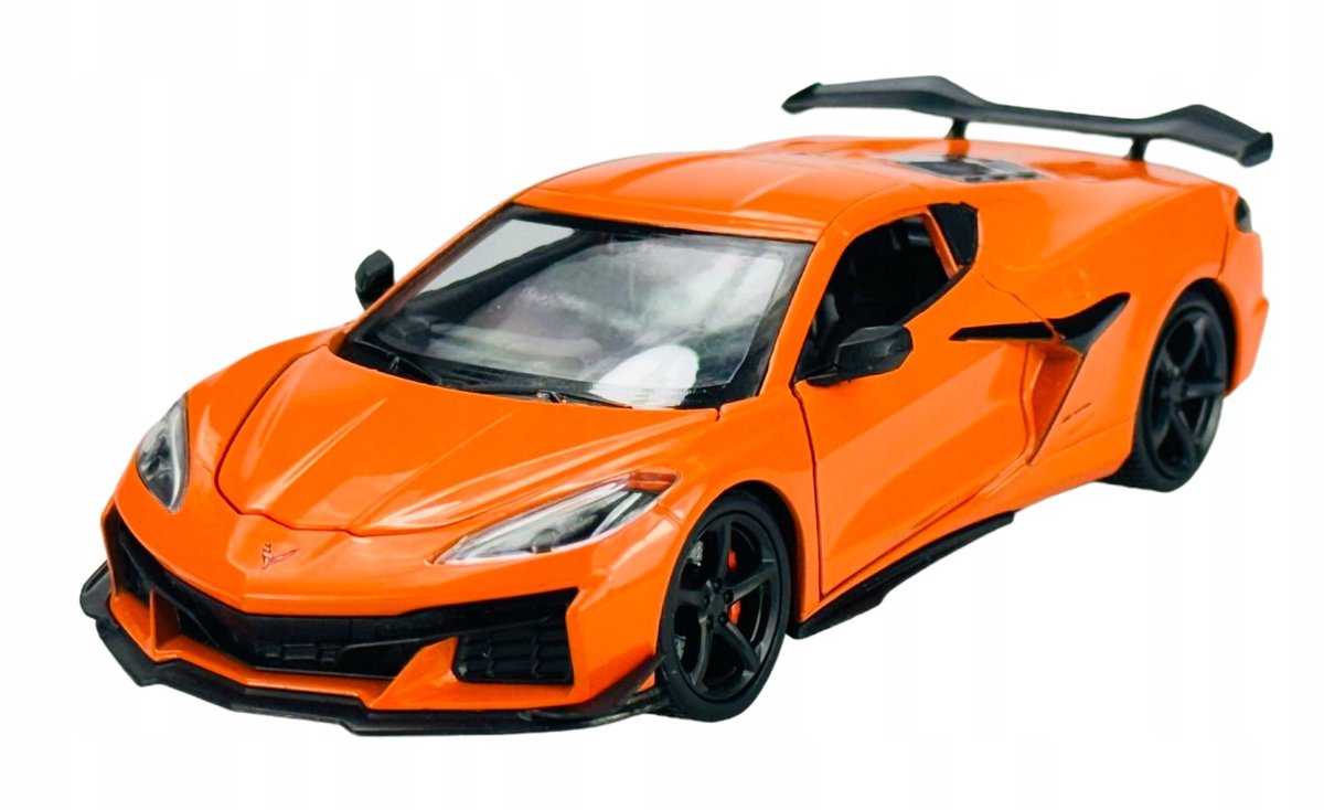 Welly 2023 Chevrolet Corvette Z06 oranje metaal model 1:24