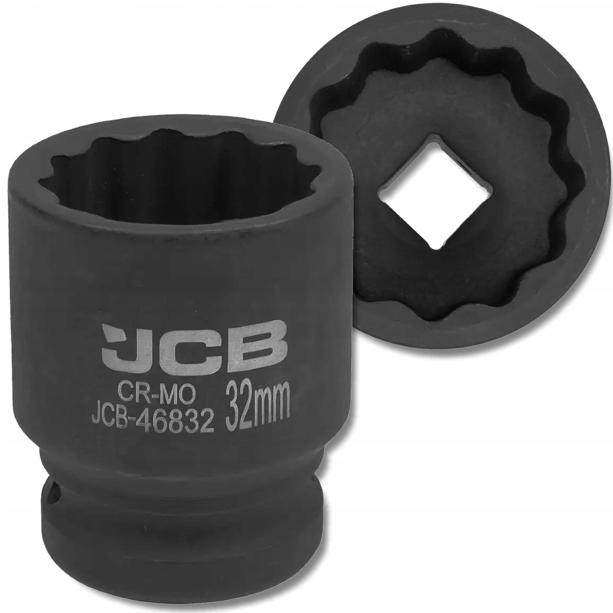 JCB CrMo Serie - Dopsleuteldop - 32mm - 12-kantig - 3/4" Aandrijving