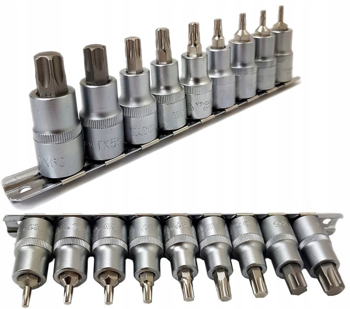 Yato Torx Bit Dopslenset 1/2" T20-T60