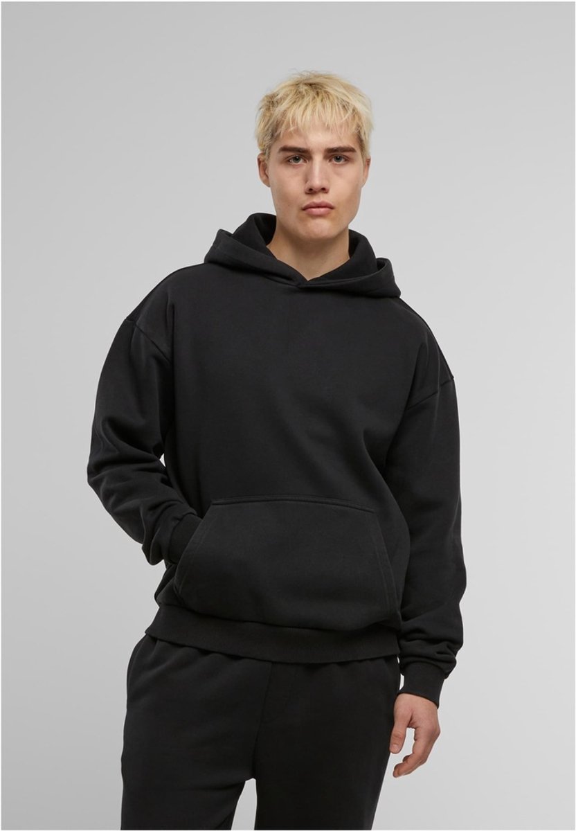Urban Classics Vintage Heavy Hoodie Heren Trui met capuchon – L Zwart
