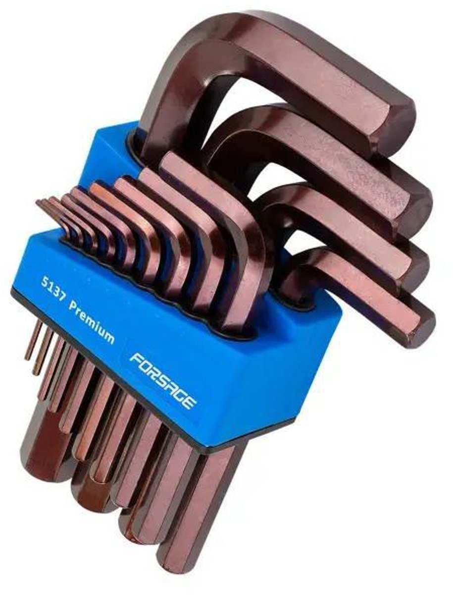 Forsage Inbussleutelset Ampul 2-19 MM 13 Delig