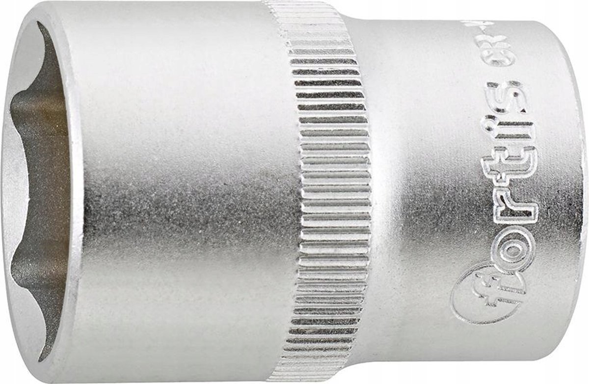 FORTIS Dopsleutel 1/2'' 21mm - Chroom-Vanadium Staal