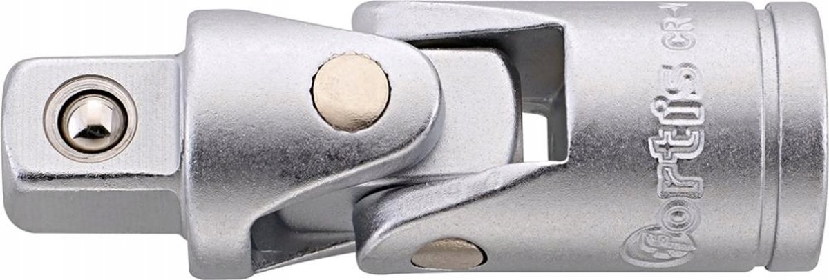 Fortis Cardankoppeling 3/8'' 60mm - Chroom-Vanadium Staal