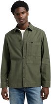 Lee Paneled Overshirt Groen S Man