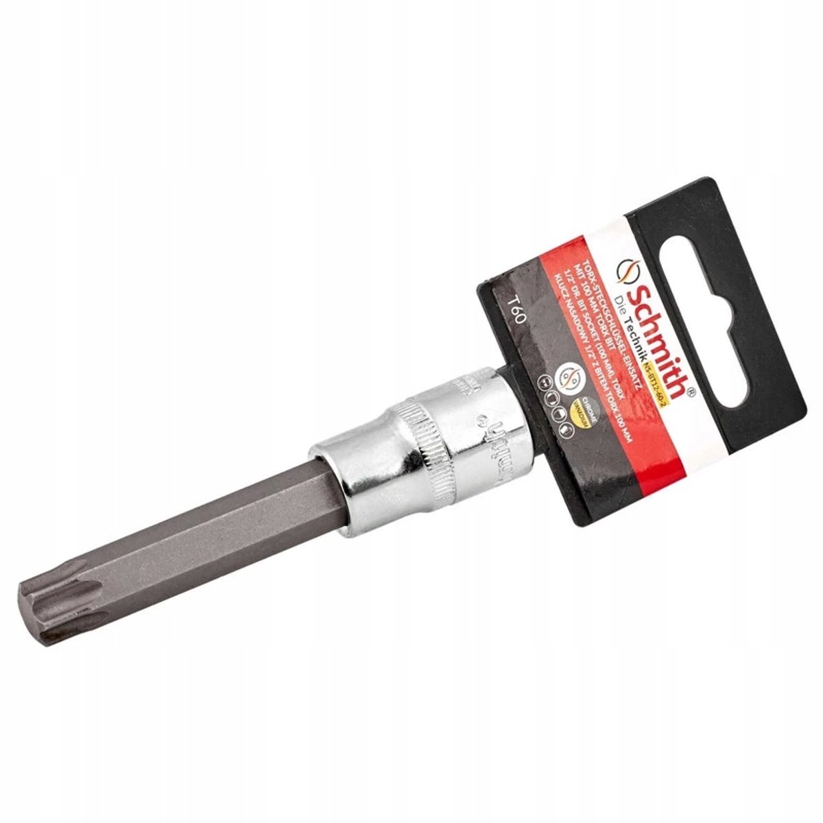 Lange Torx T45 bitdop 1/2" CrV - Schmith