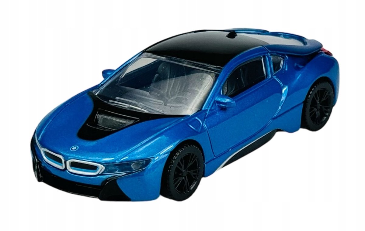 RASTAR BMW i8 Blauw Metaal 1:43 Model Auto Nieuw
