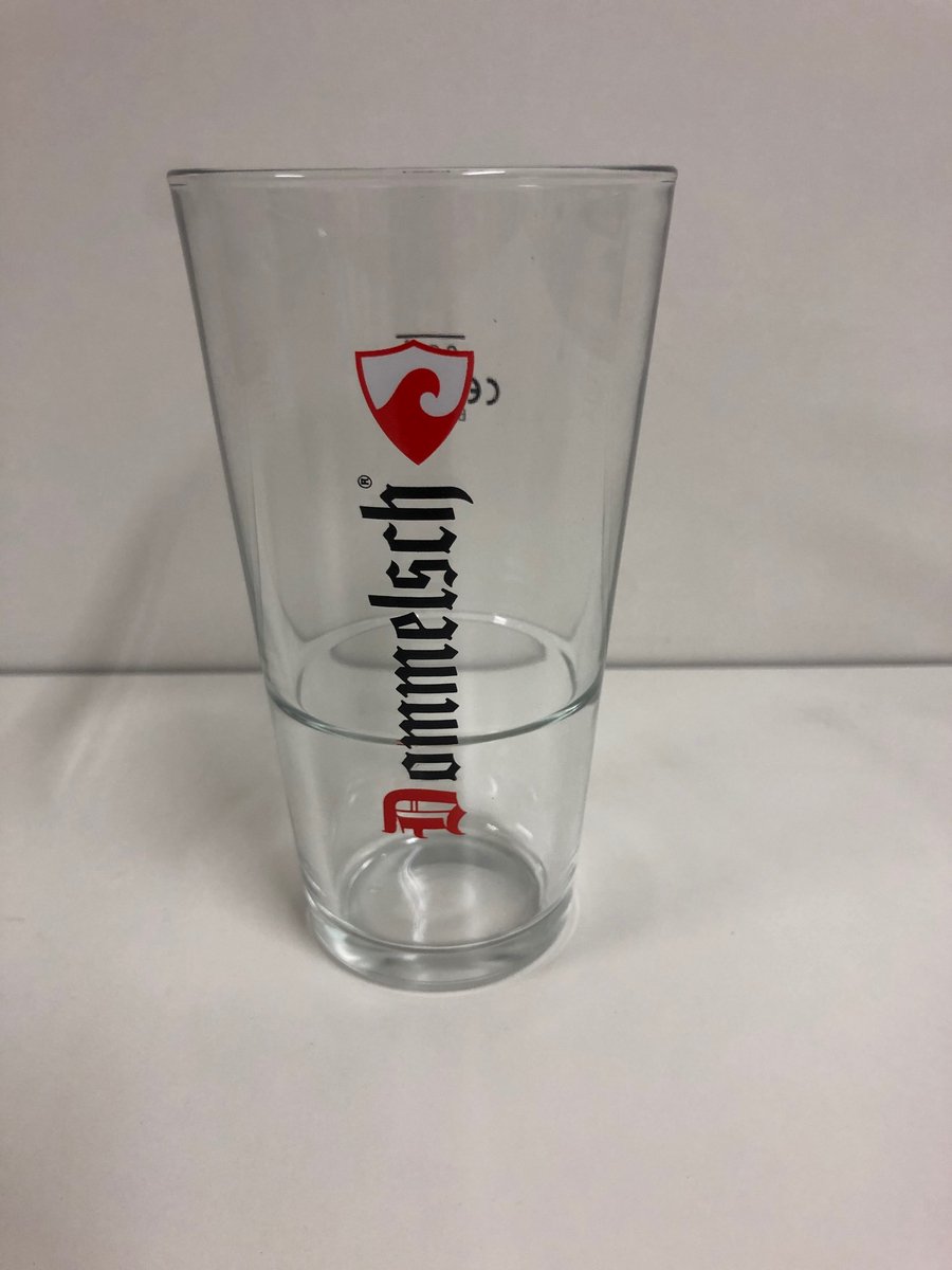 6x 25cl Dommelsch vaasje amsterdammertje bierglas bierglazen
