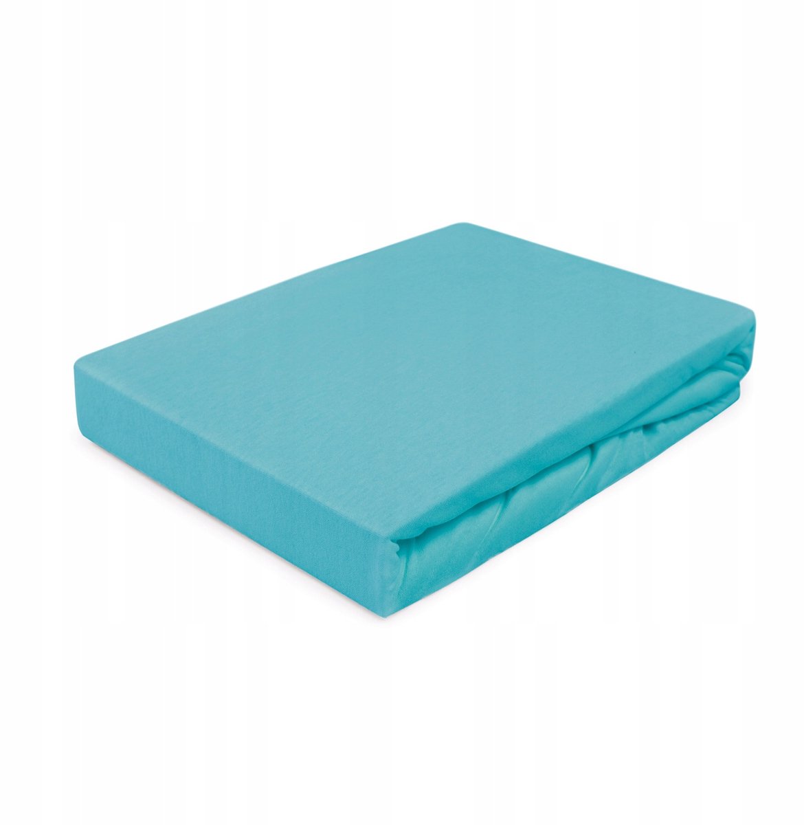 Jersey Hoeslaken met Elastiek 160x200 cm - Turkse Blauw