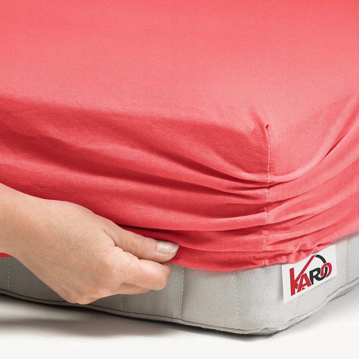 Jersey Hoeslaken met Elastiek 90x200 cm - Zacht Katoen