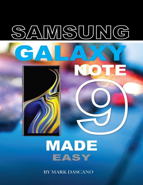 Samsung Galaxy Note 9: Made Easy - cover