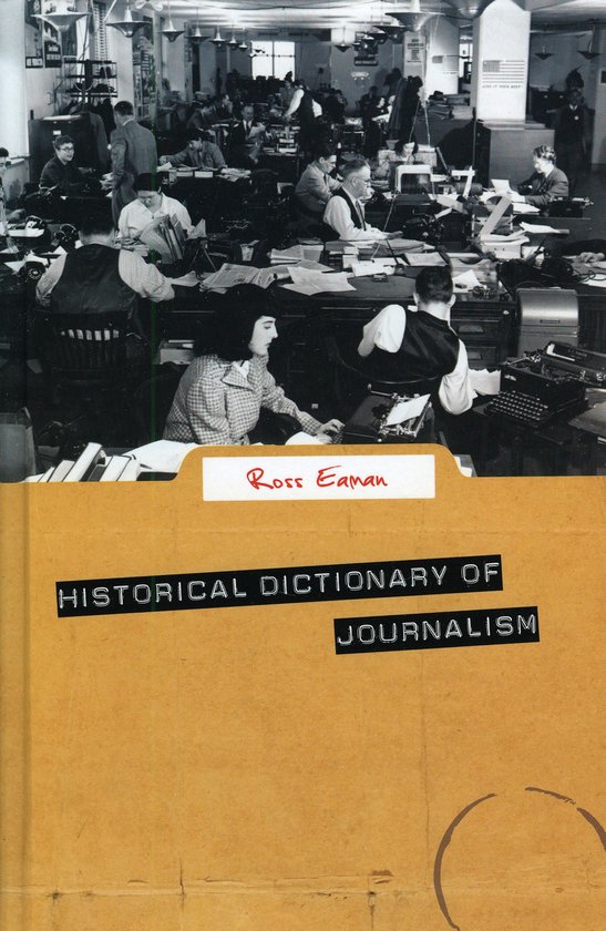 Historical Dictionary of Journalism - cover
