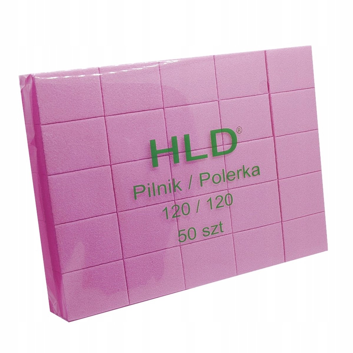 Mini Polijstblokjes Roze 100 Stuks 120/120