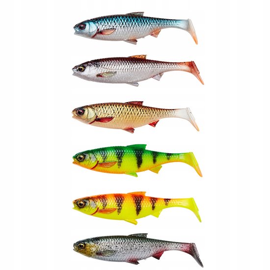 Savage Gear 3D River Roach 14cm 28g Groen Zilver Kunstaas van Savage Gear — afbeelding 2