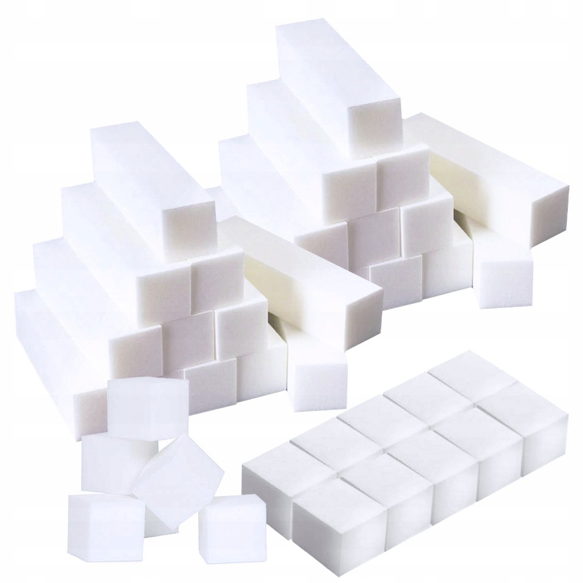 60x Nagelpolijstblok korrel 180 & Mini Polijstblok