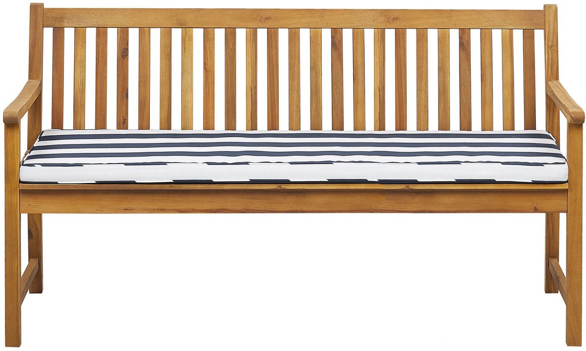 BELIANI VIVARA - Tuinbank - Marineblauw - 160 cm - FSCÂ® acaciahout