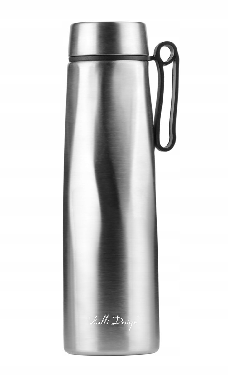 Vialli Design Fuori Thermosfles - 500 ml - RVS - Zilver