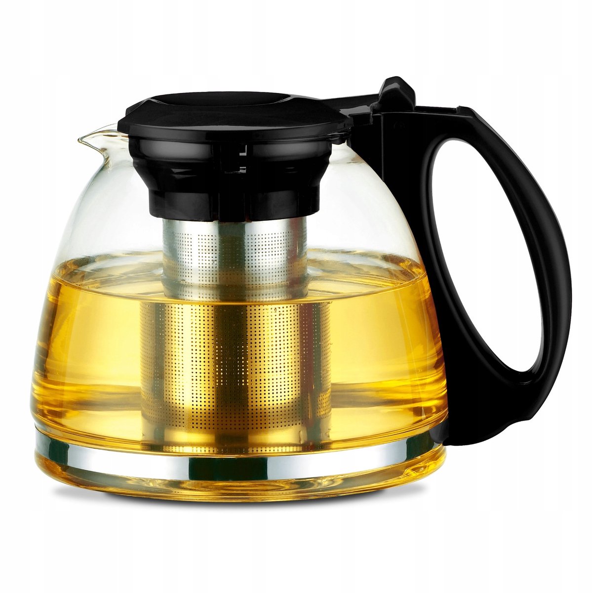 Glazen Theepot met Zetgroep 1300ml - Kamille