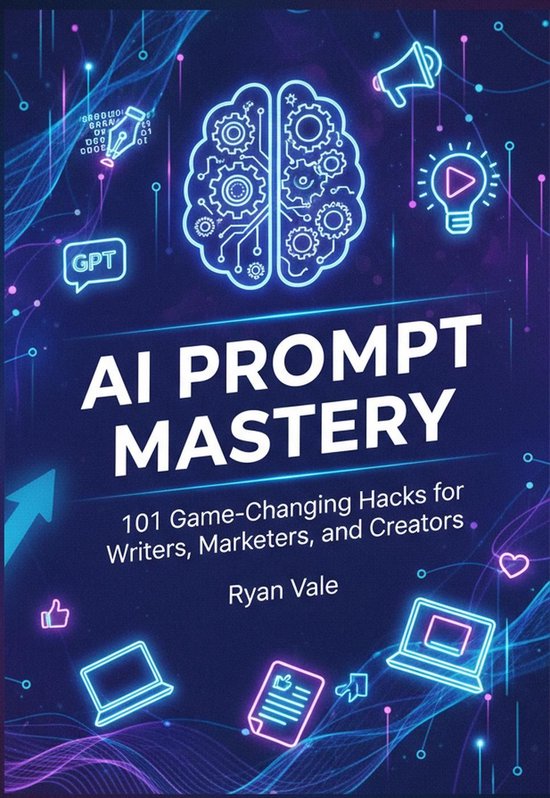 AI Prompt Mastery: 101 Game-Changing Hacks for Writers, Mark ... - cover