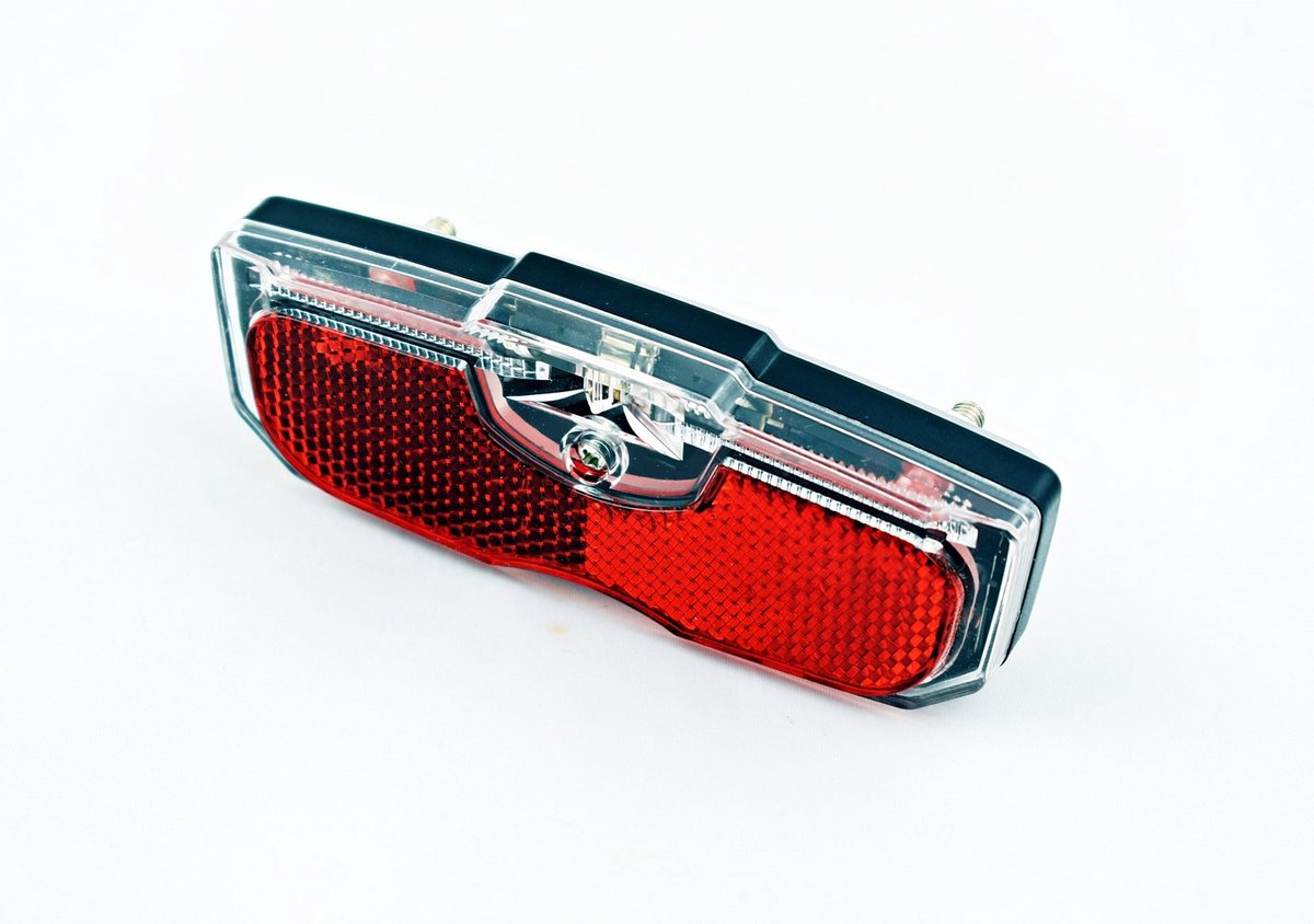 JT LED Achterlicht Fiets - 80mm Boutafstand - Op Bagagedrager