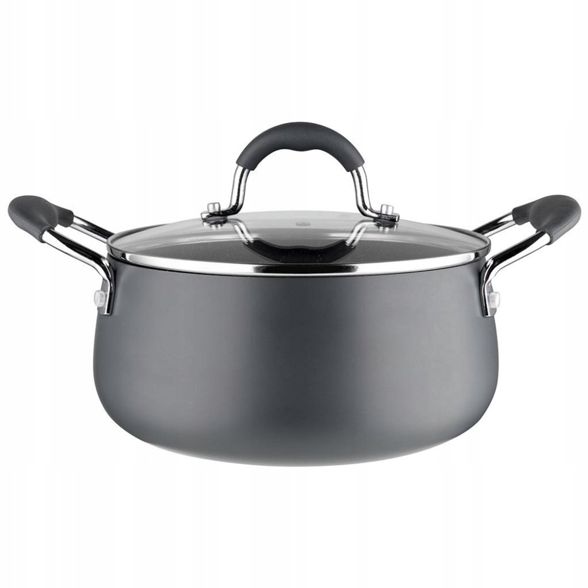 Florina Nordica Aluminium Pan met Deksel - 3L - Antiaanbaklaag