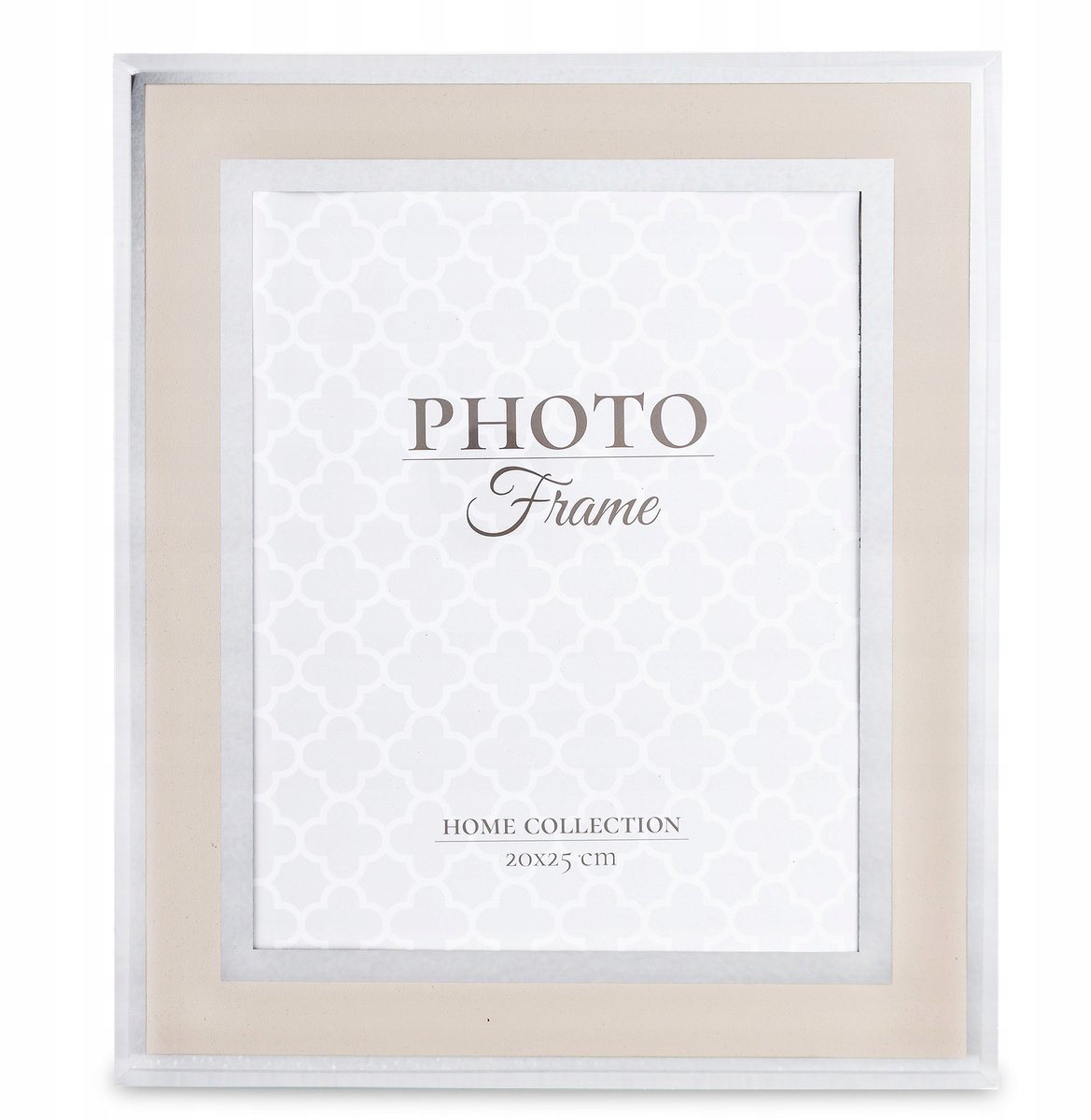 Glamour Fotolijst 20x25 cm Staand Decoratie Zilver/Roze