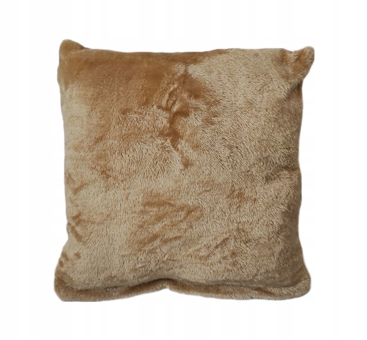 Beige Decoratief Kussen 40x40cm - Zacht Polar Pluche