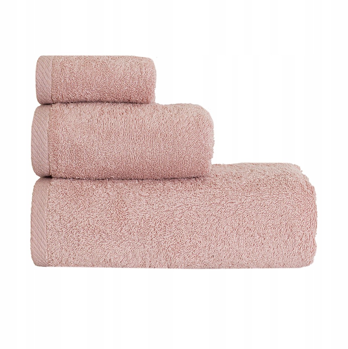HARRY Badhanddoek 70x140cm - Zacht Roze, 450g/m²