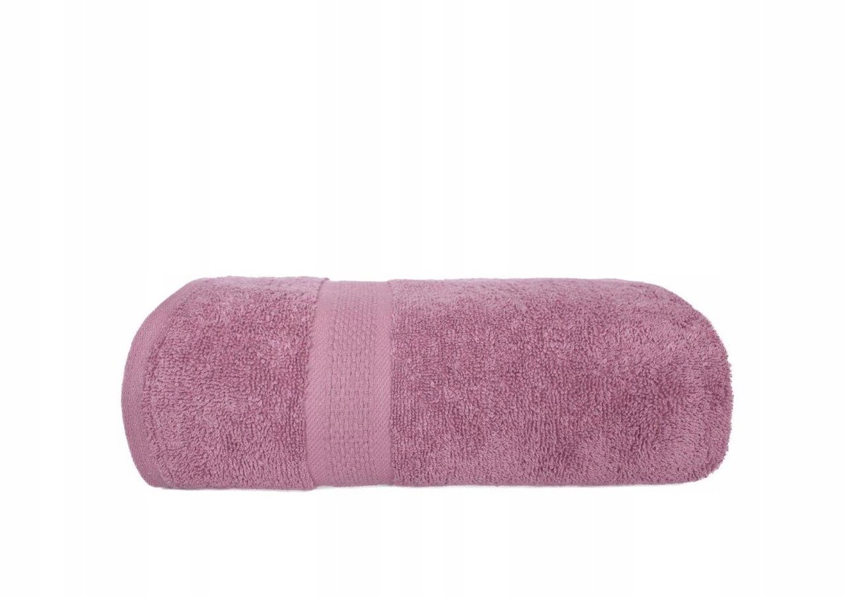 Leo Handdoek 50x90 cm - Zacht Lila 100% Katoen 450g