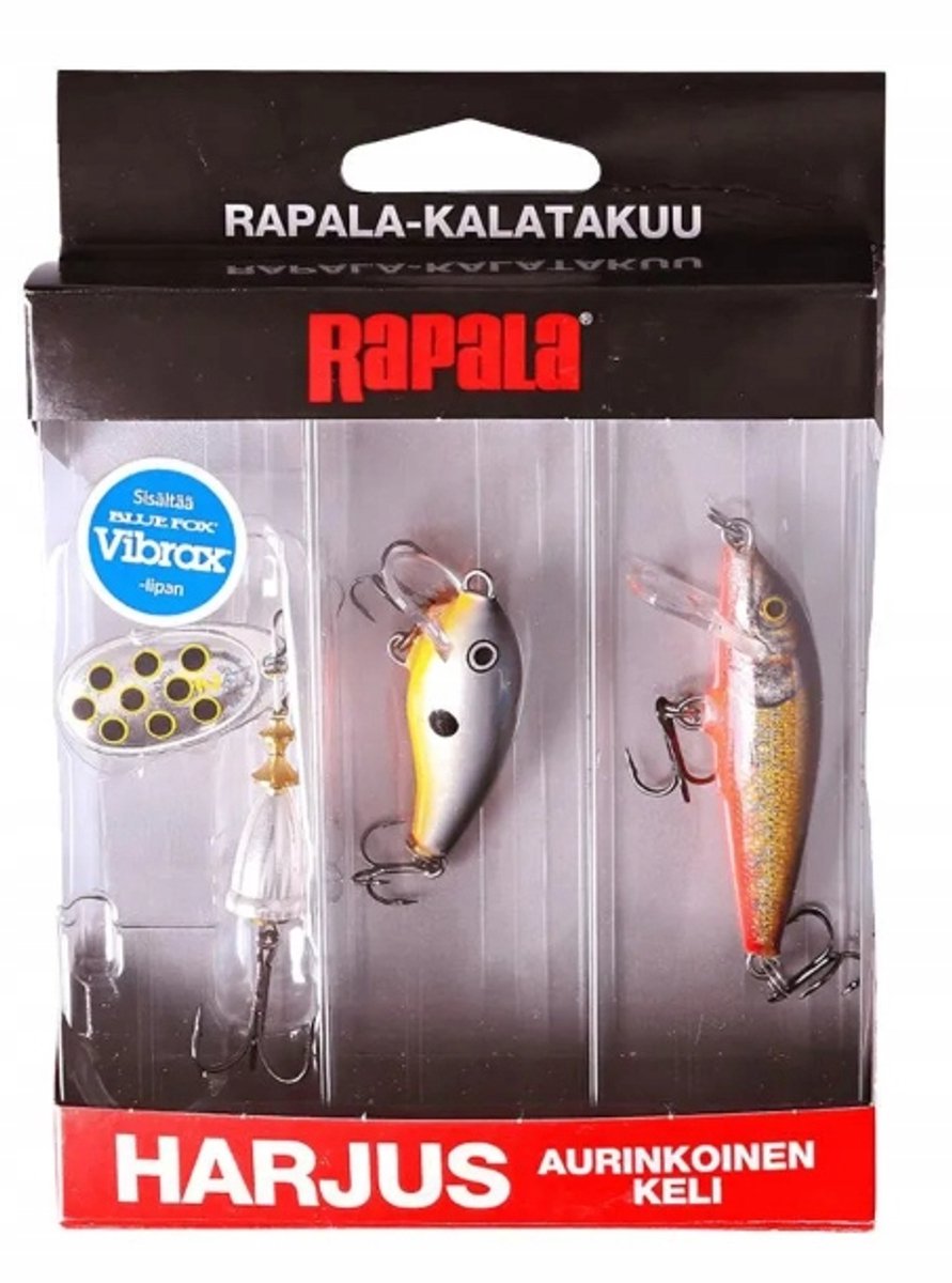 Rapala Visset: Kalatakuu Kunstaas voor Baars & Forel