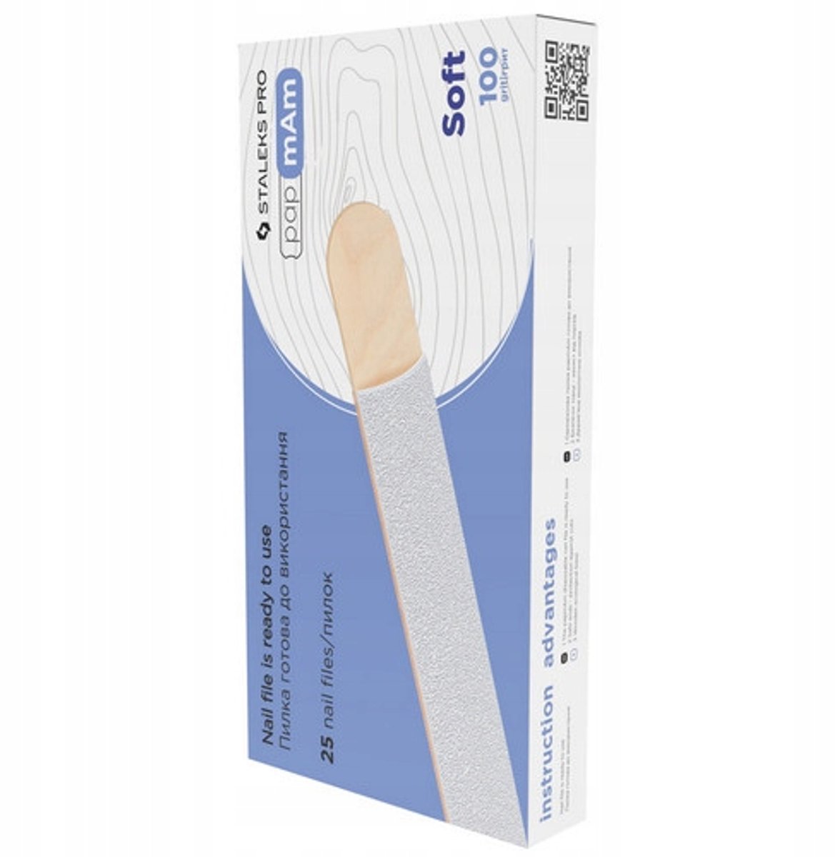 Staleks Papmam Expert 20 Vijlen 100 Grit - 25 Stuks