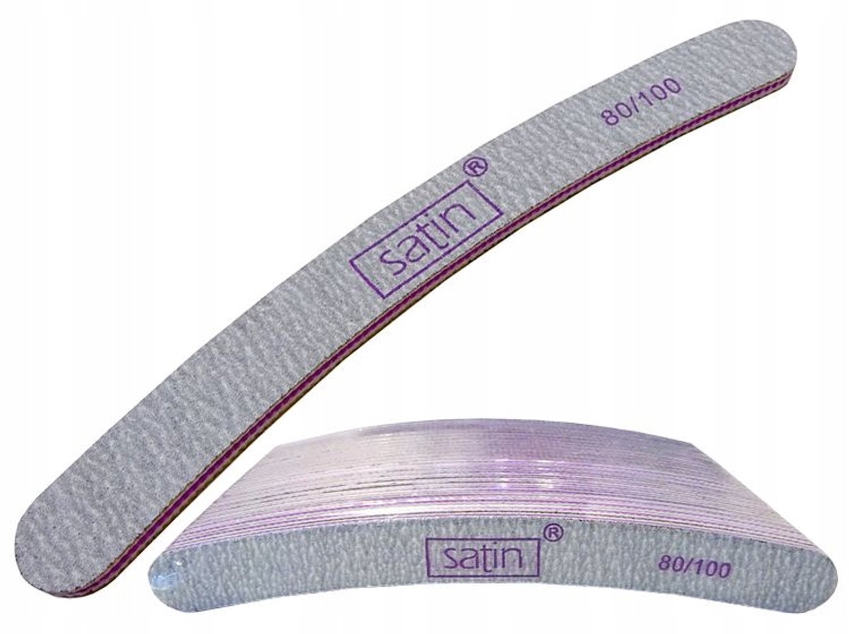 Satin Professionele Bananen Vijl 80/100 - 25 stuks