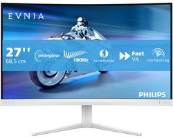 Philips Evnia 27M2C5201L - Full HD Curved Gaming Monitor - Ambiglow - 180hz - 27 inch