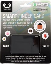 Fresh ‘n Rebel - Smart Finder Card werkt met Apple zoek mijn app (Zwart)