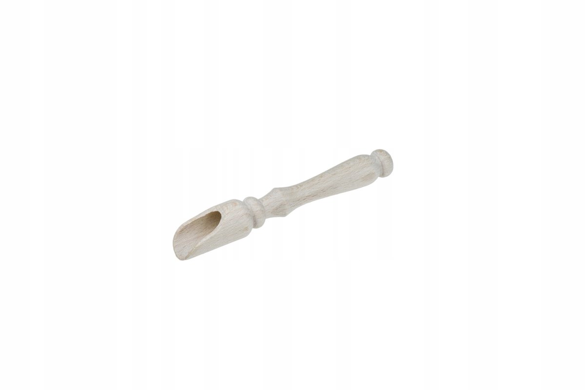 Houten schepje met handvat, mini, 11cm