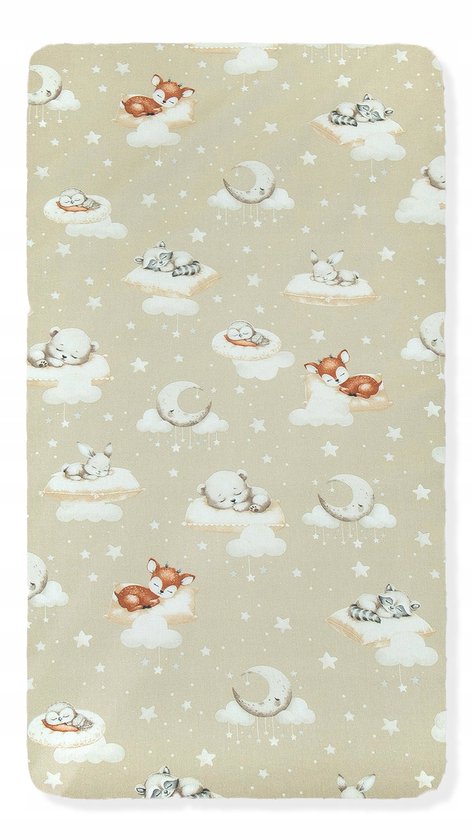 Chicco Next2Me Hoeslaken, 3-delig, 50 x 83 cm, 100% katoen, hoeslaken met elastische hoeken, matrasbeschermer, kussensloop 25 x 32 cm, vanaf de geboorte