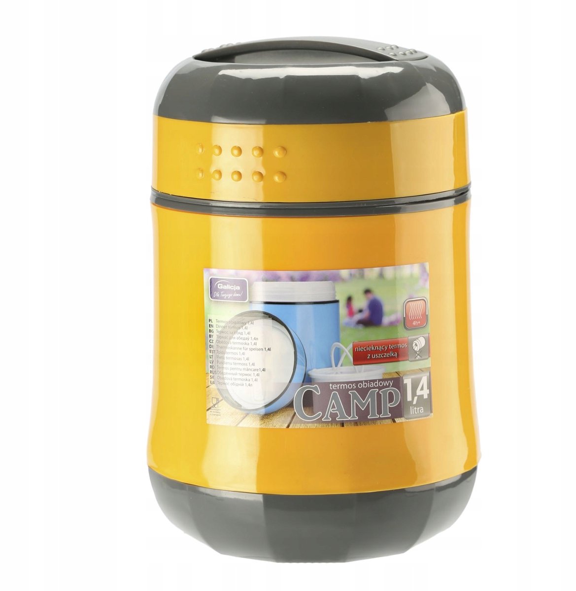 Galicja Lunchbox Thermos 1.4L - Houdt Maaltijden Warm