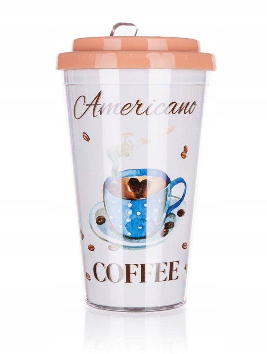 Reisbeker met Rietje Koffie Americano 500 ml