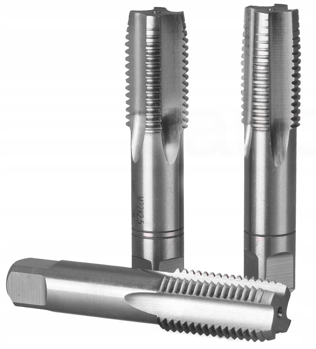 Set van 3 M18x1,00mm Taps, Gehard & Slijtvast